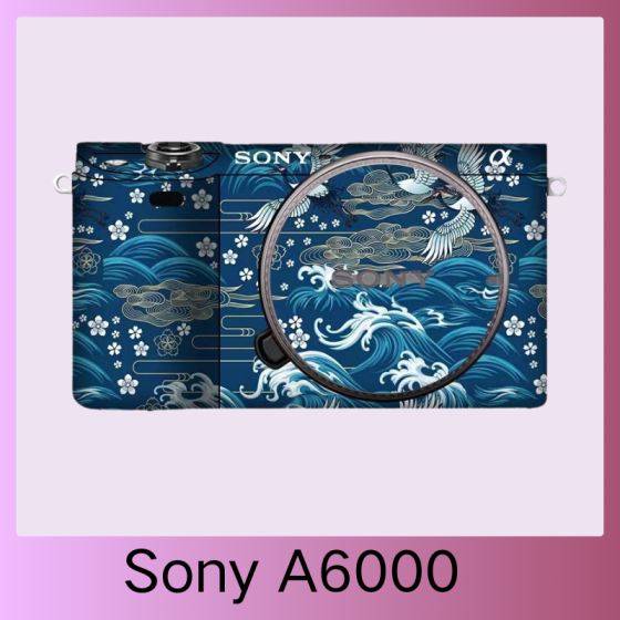 Corpo da Sony  A6000  - Pele câmera, adesivo câmera - com alta resistência a arranhões, à prova d'água e com design elegante.