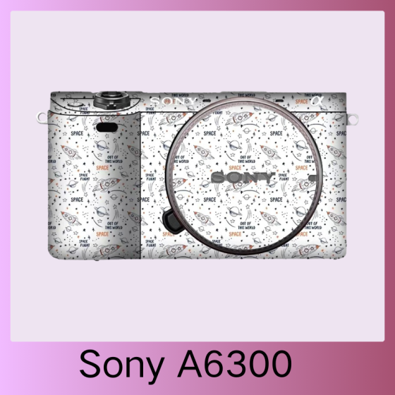 Corpo da Sony A6300  - Pele câmera, adesivo câmera - com alta resistência a arranhões, à prova d'água e com design elegante.
