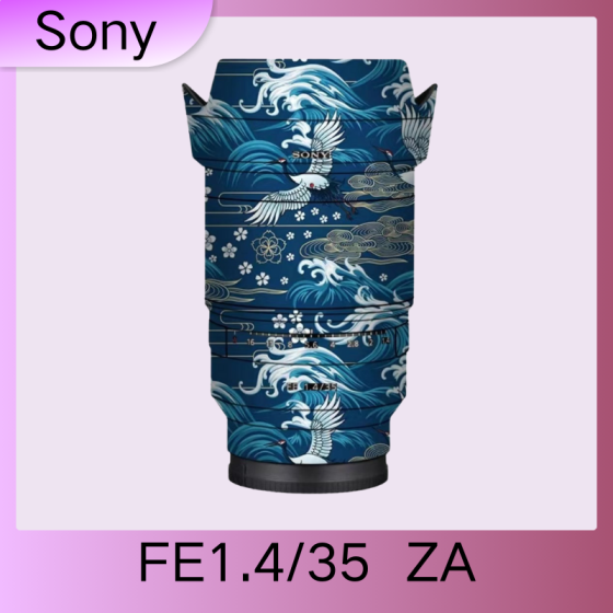 Lentes Sony  FE35F1.4 ZA  - Pele câmera, adesivo câmera - com alta resistência a arranhões, à prova d'água e com design elegante.