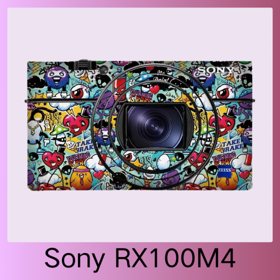 Corpo da Sony RX100M4  - Pele câmera, adesivo câmera - com alta resistência a arranhões, à prova d'água e com design elegante.