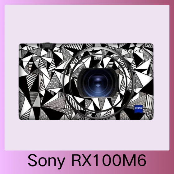 Corpo da Sony RX100M6  - Pele câmera, adesivo câmera - com alta resistência a arranhões, à prova d'água e com design elegante.