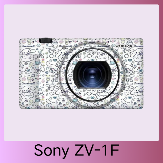 Corpo da Sony ZV-1f  - Pele câmera, adesivo câmera - com alta resistência a arranhões, à prova d'água e com design elegante.